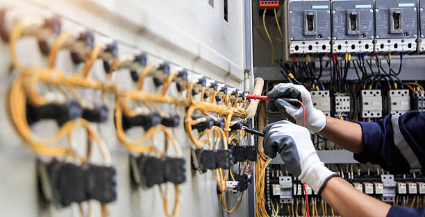 Professional Electrician technician working in Haw River, NC